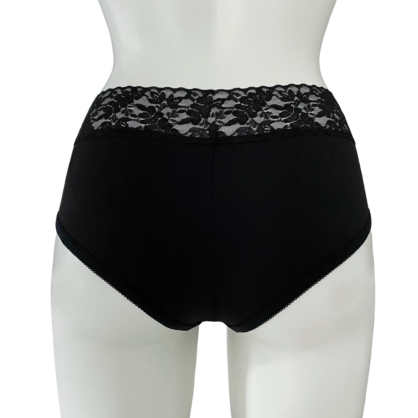 Bamboo Jersey French Brief - Black