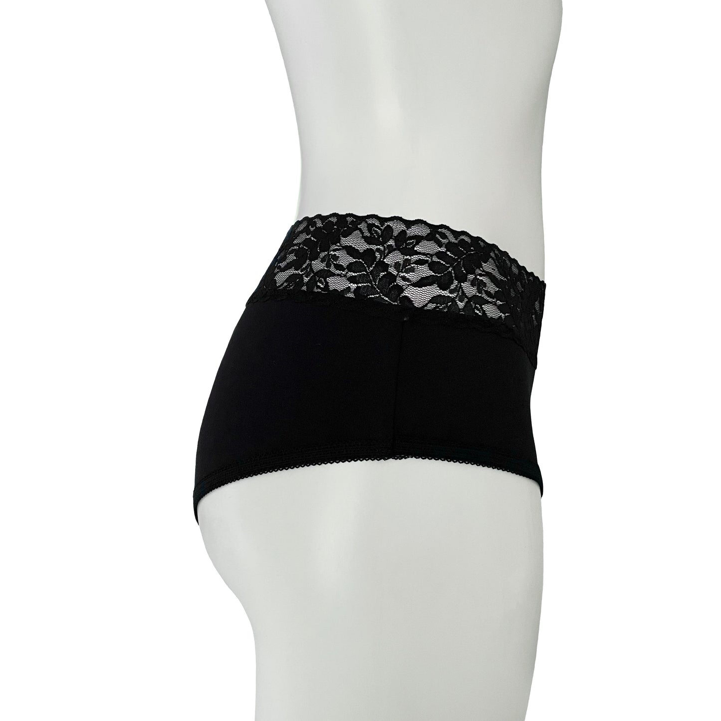 Bamboo Jersey French Brief - Black
