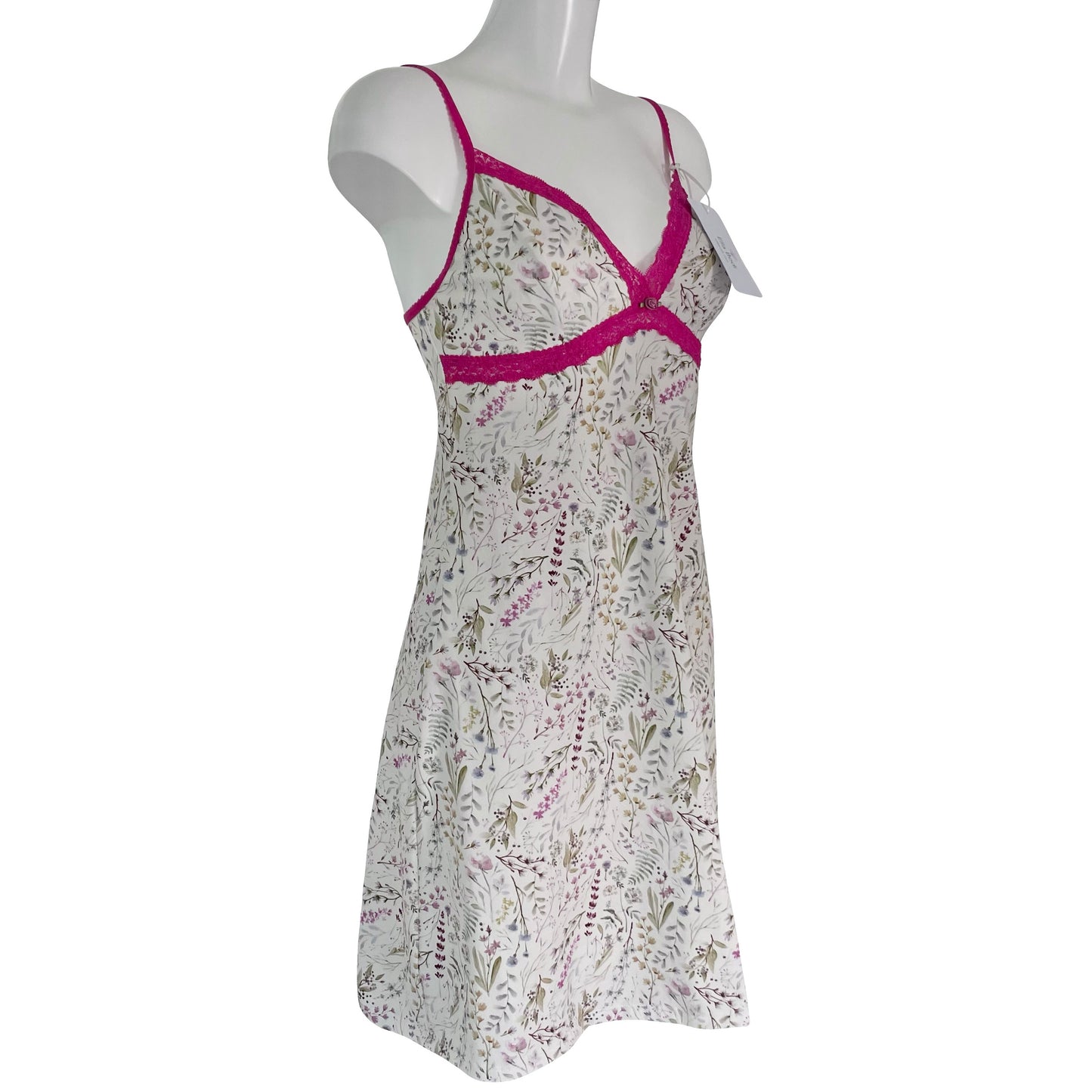 Organic Cotton Jersey Chemise - Floral Meadow