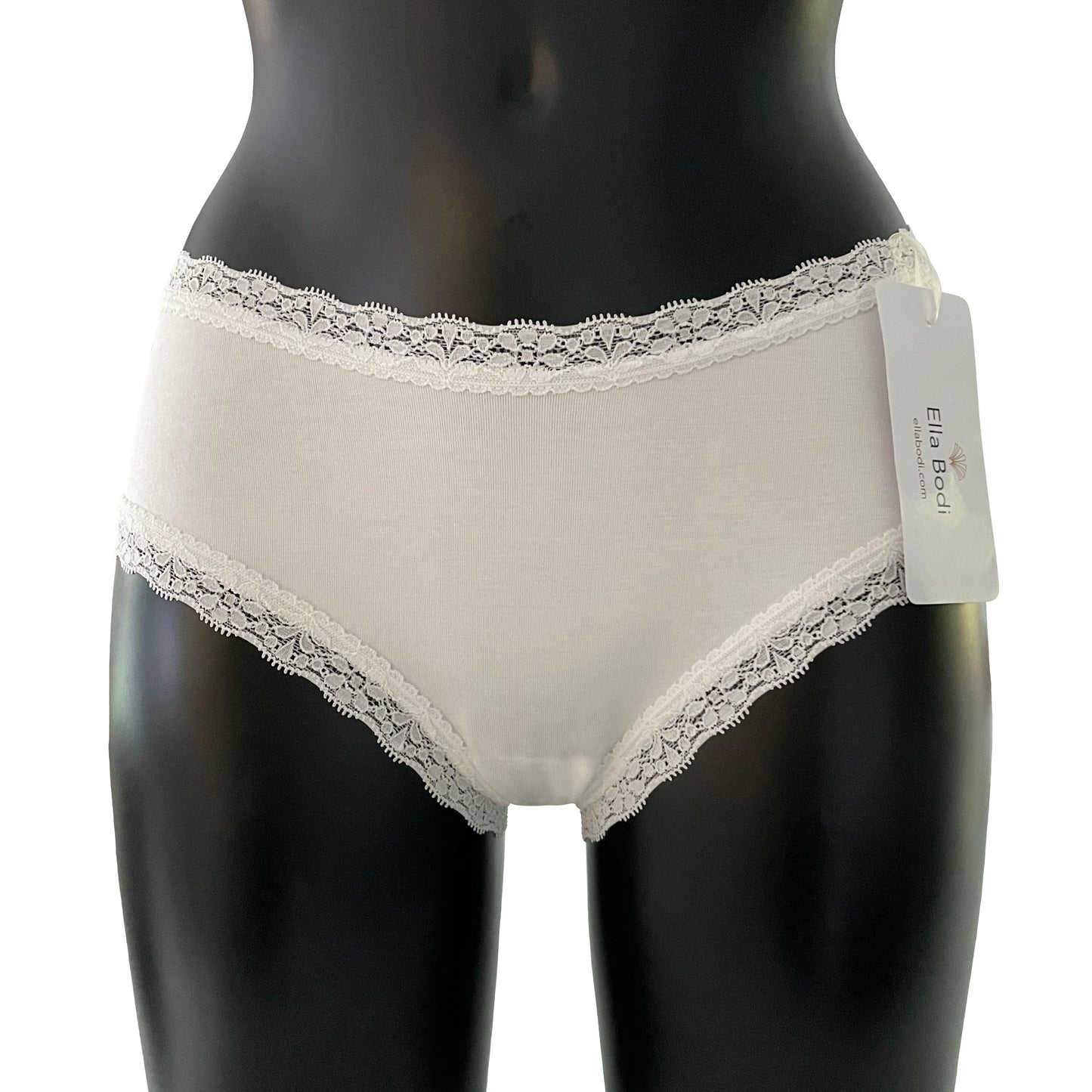 Soft Bamboo Jersey Classic Fit Knicker - Ivory