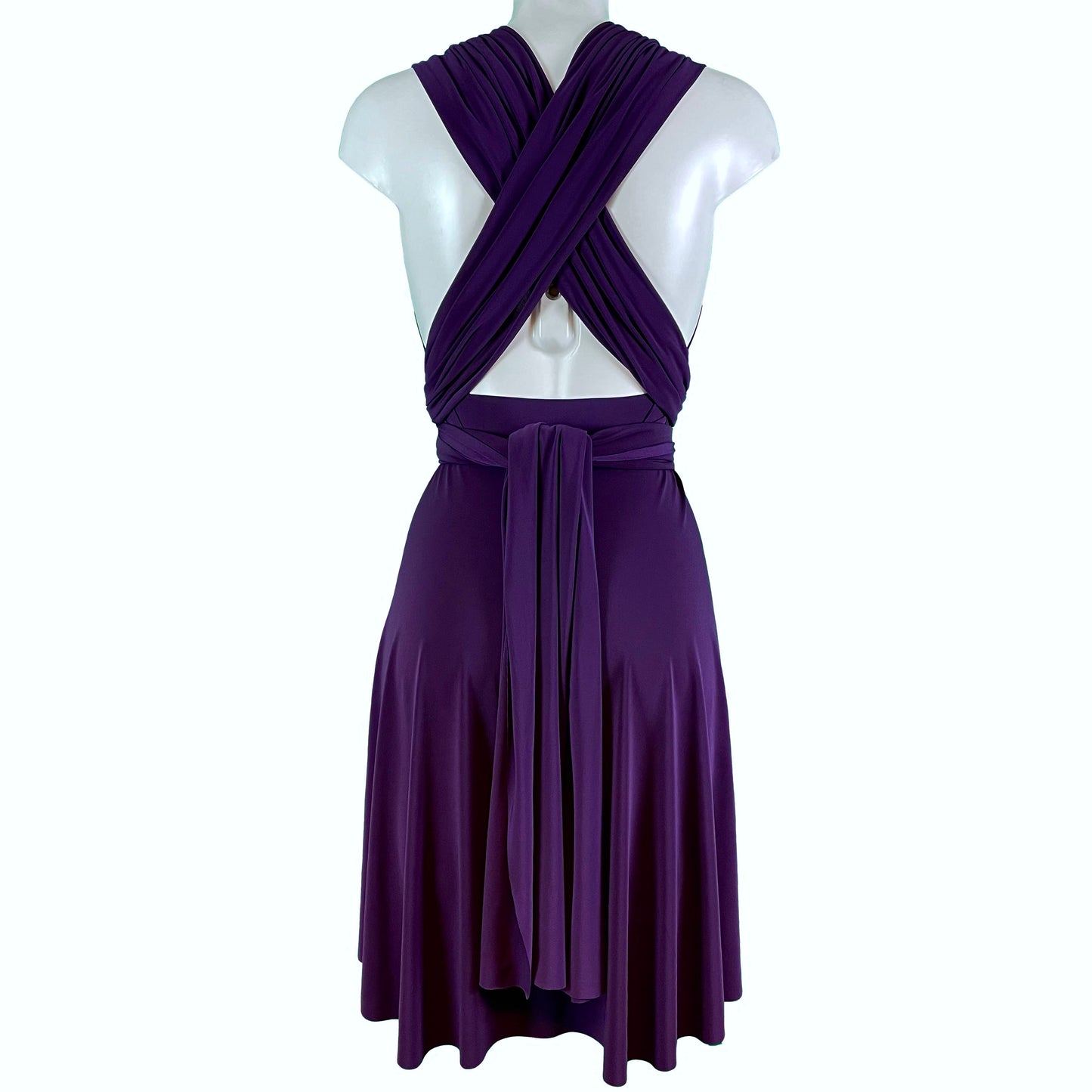 Soft Touch Infinity Dress - Damson