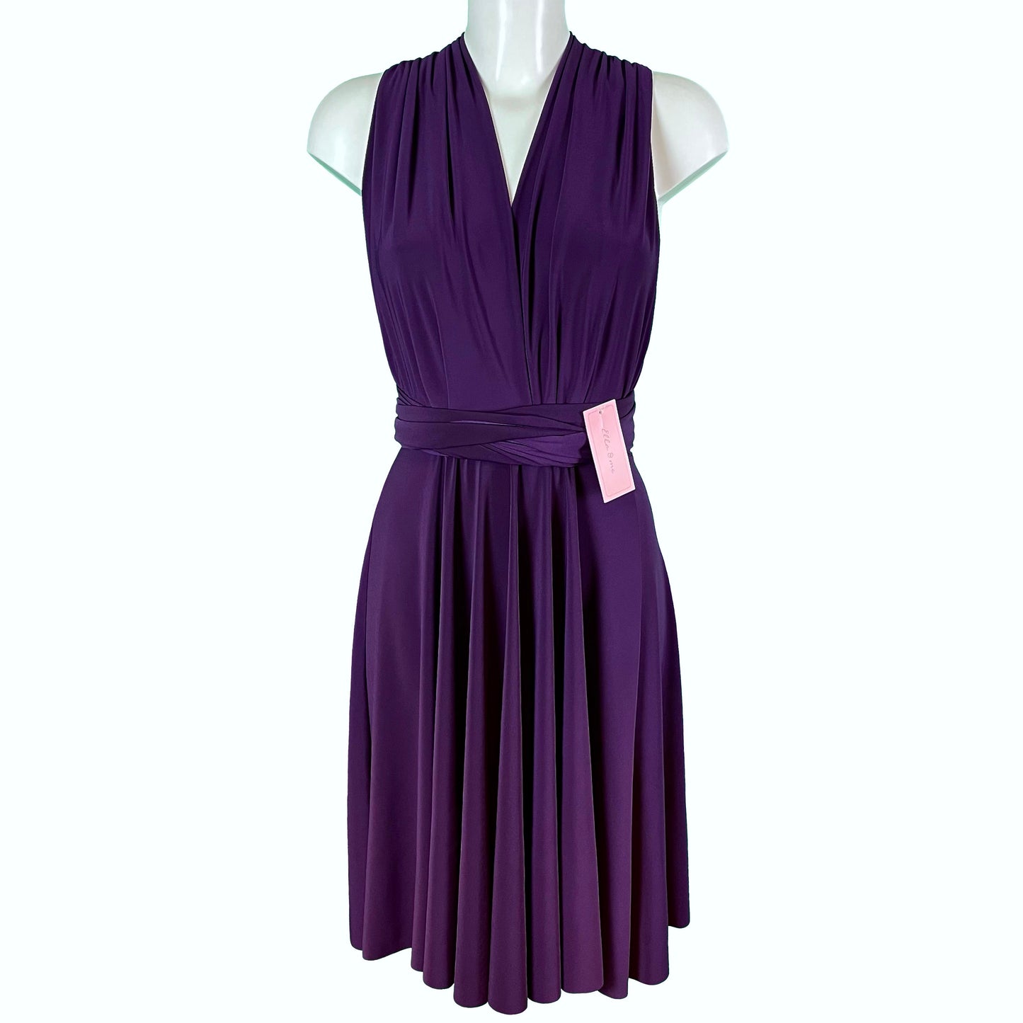 Soft Touch Infinity Dress - Damson