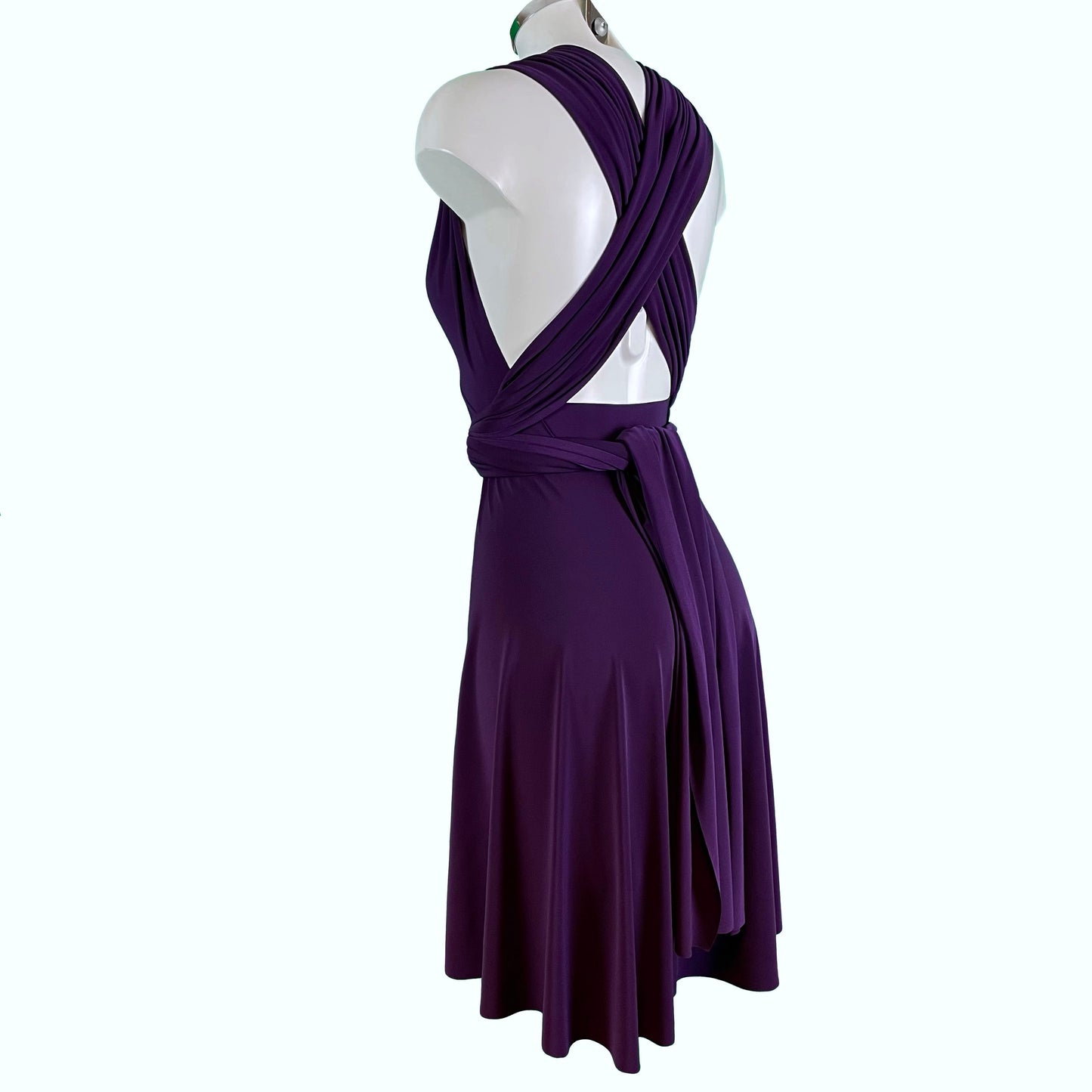 Soft Touch Infinity Dress - Damson