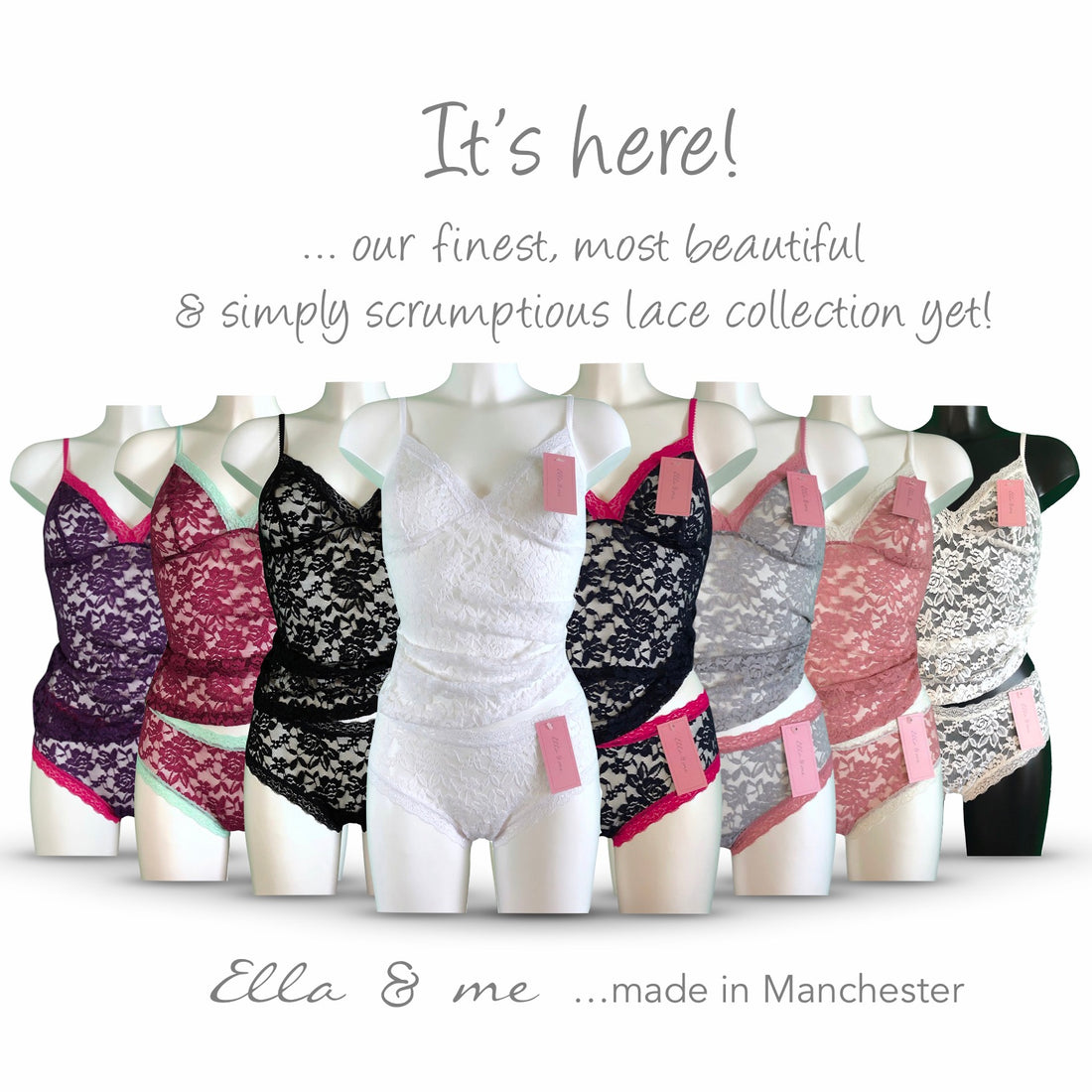 It's Here! ...our most beautiful lace collection ever.