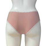 Soft Touch Classic Fit Knicker - Tea Rose & Ivory
