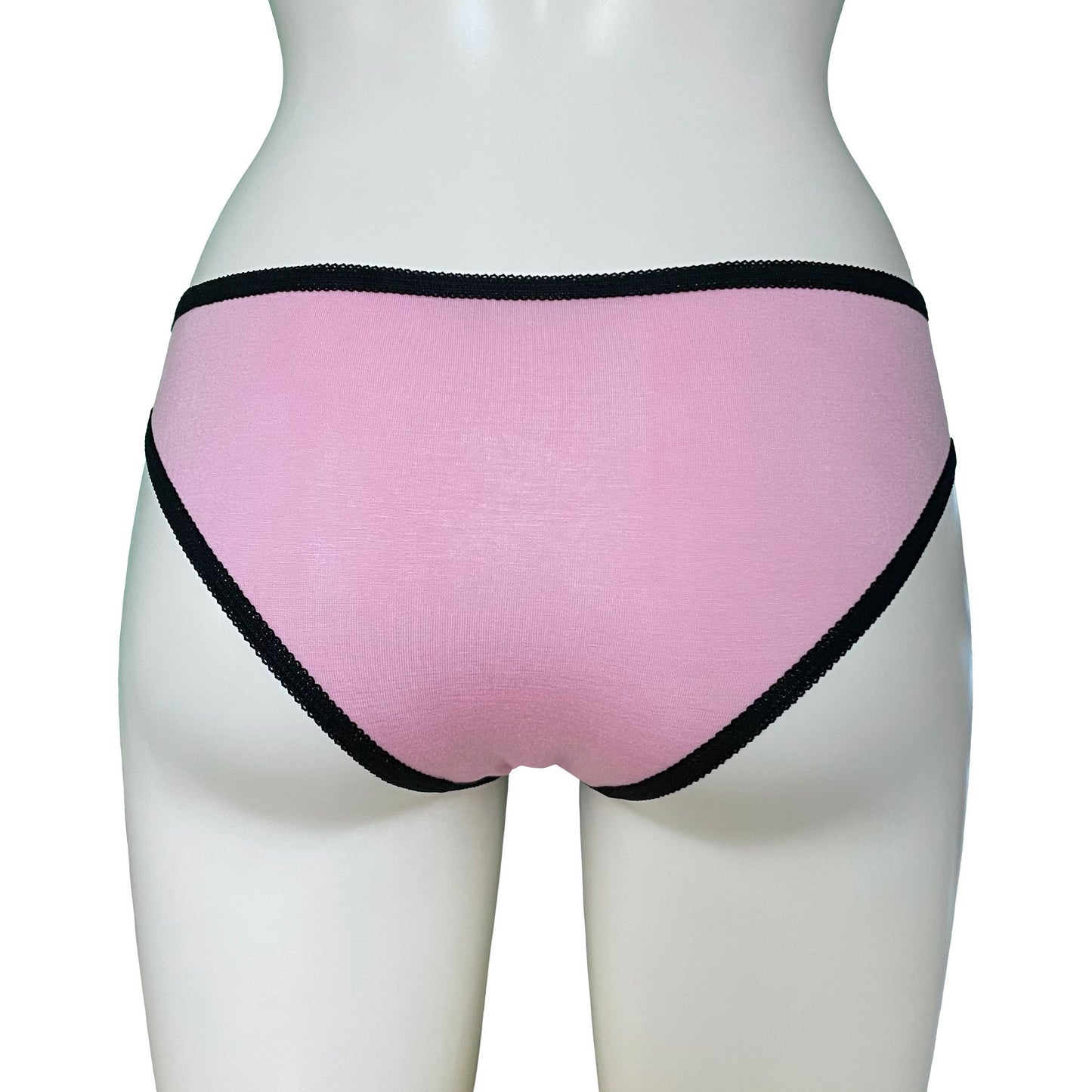 Soft Bamboo Jersey Bikini Knicker - Pink