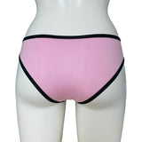 Soft Bamboo Jersey Bikini Knicker Two Pack - Aqua & Pink