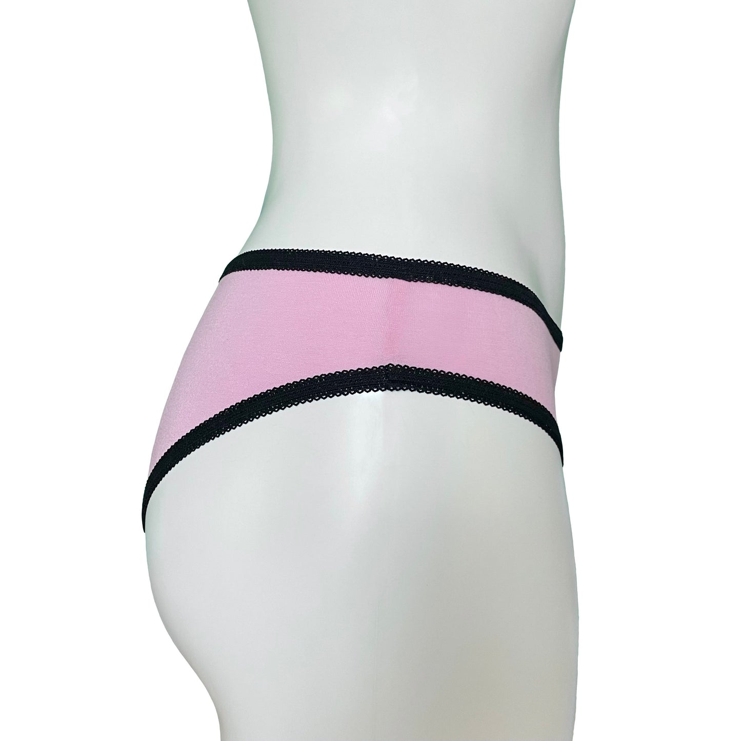 Soft Bamboo Jersey Bikini Knicker - Pink