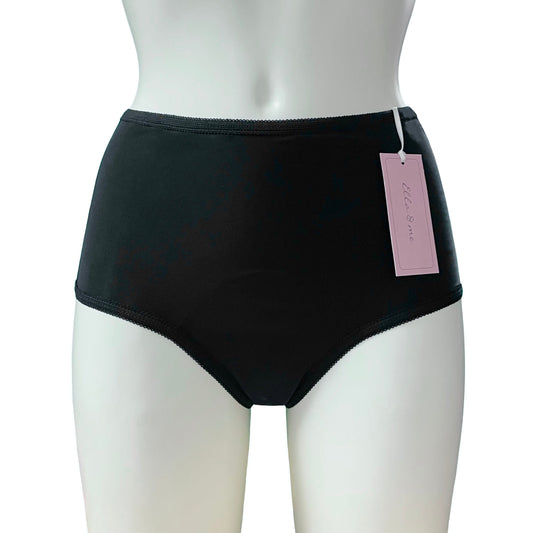 Ella Bodi - The Leak Proof Bamboo Night Time Barrier Knicker - Black