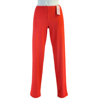 Bamboo Jersey Pyjama Trouser - Red & Ivory