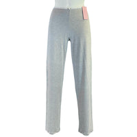 Bamboo Jersey Pyjama Trouser - Marl Grey & Ivory