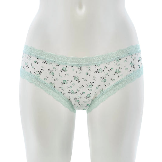 Soft Cotton Cheeky Fit Knicker - Spearmint Daisy