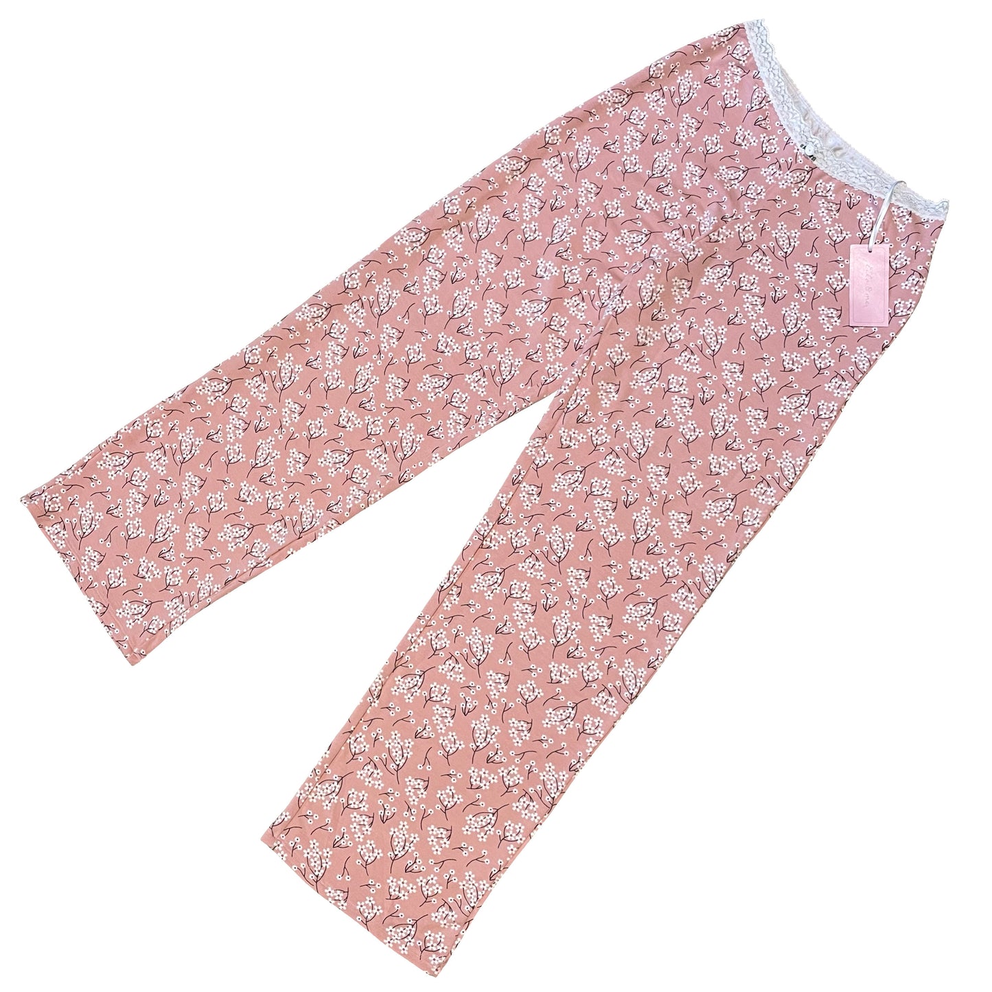 Modal Jersey Pyjama Trouser - Autumn Daisy