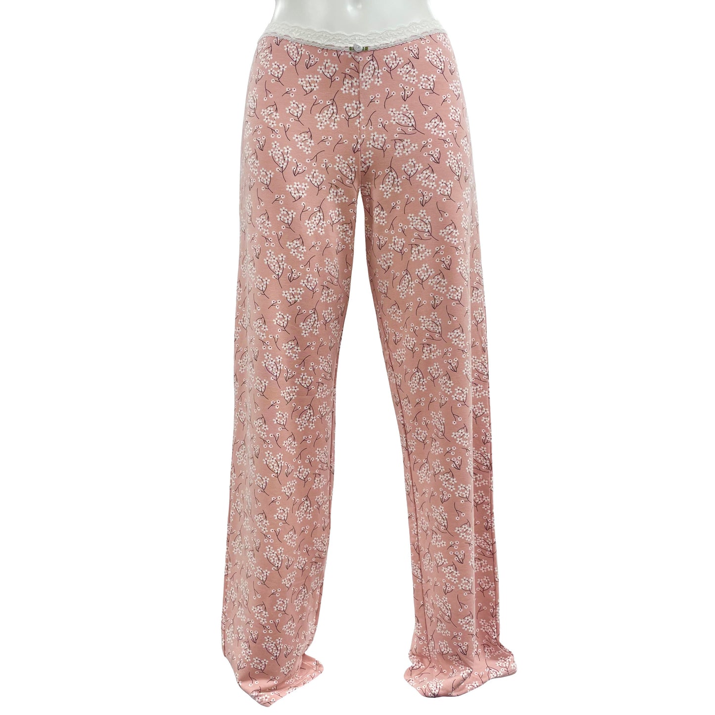 Modal Jersey Pyjama Trouser - Autumn Daisy