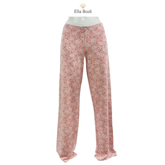 Modal Jersey Pyjama Trouser - Autumn Daisy