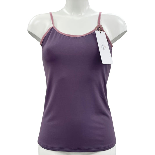 Soft Bamboo Jersey Camisole - Mauve