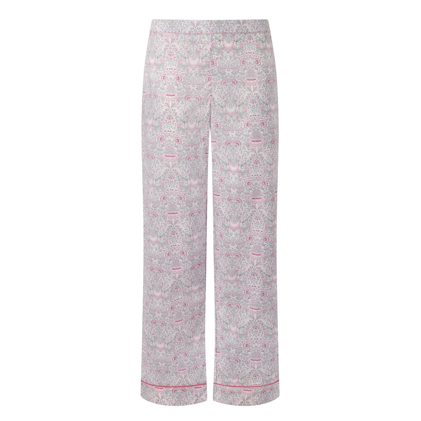 Liberty Print Classic Pyjama In Organic Cotton Lawn - Lodden (Pink)