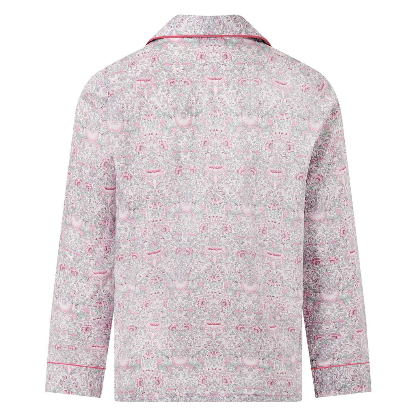 Liberty Print Classic Pyjama In Organic Cotton Lawn - Lodden (Pink)