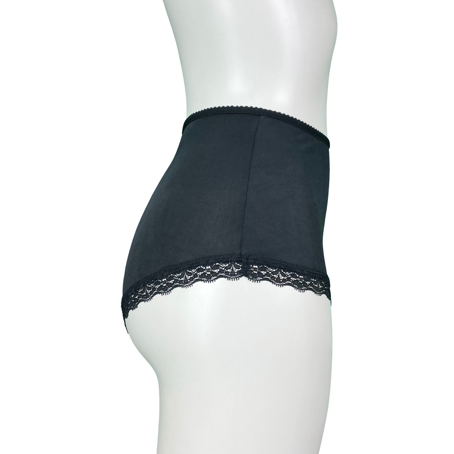 High Waist ‘Soft Touch’ Knicker - Black