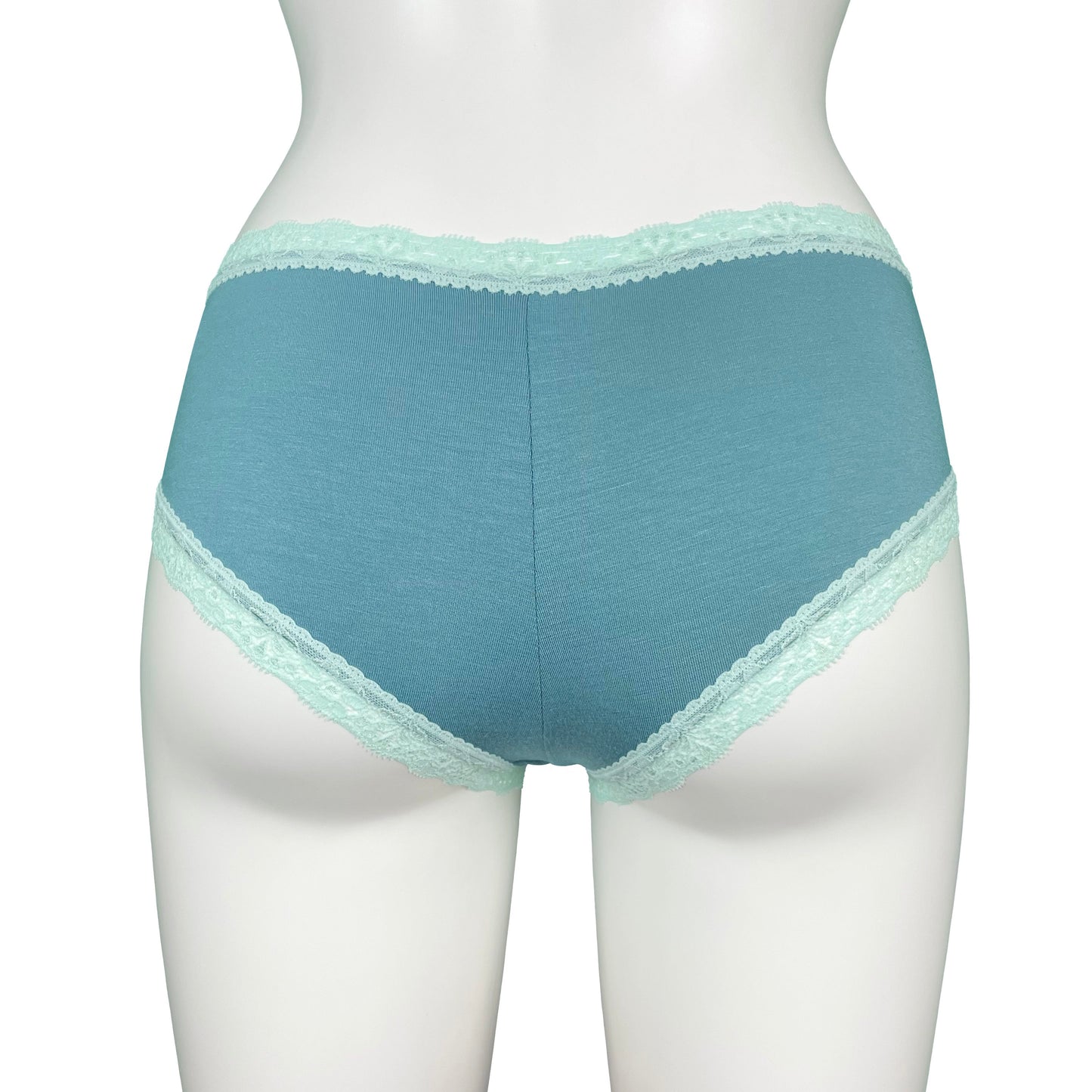 Soft Bamboo Jersey Classic Fit Knicker - Eucalyptus & Spearmint