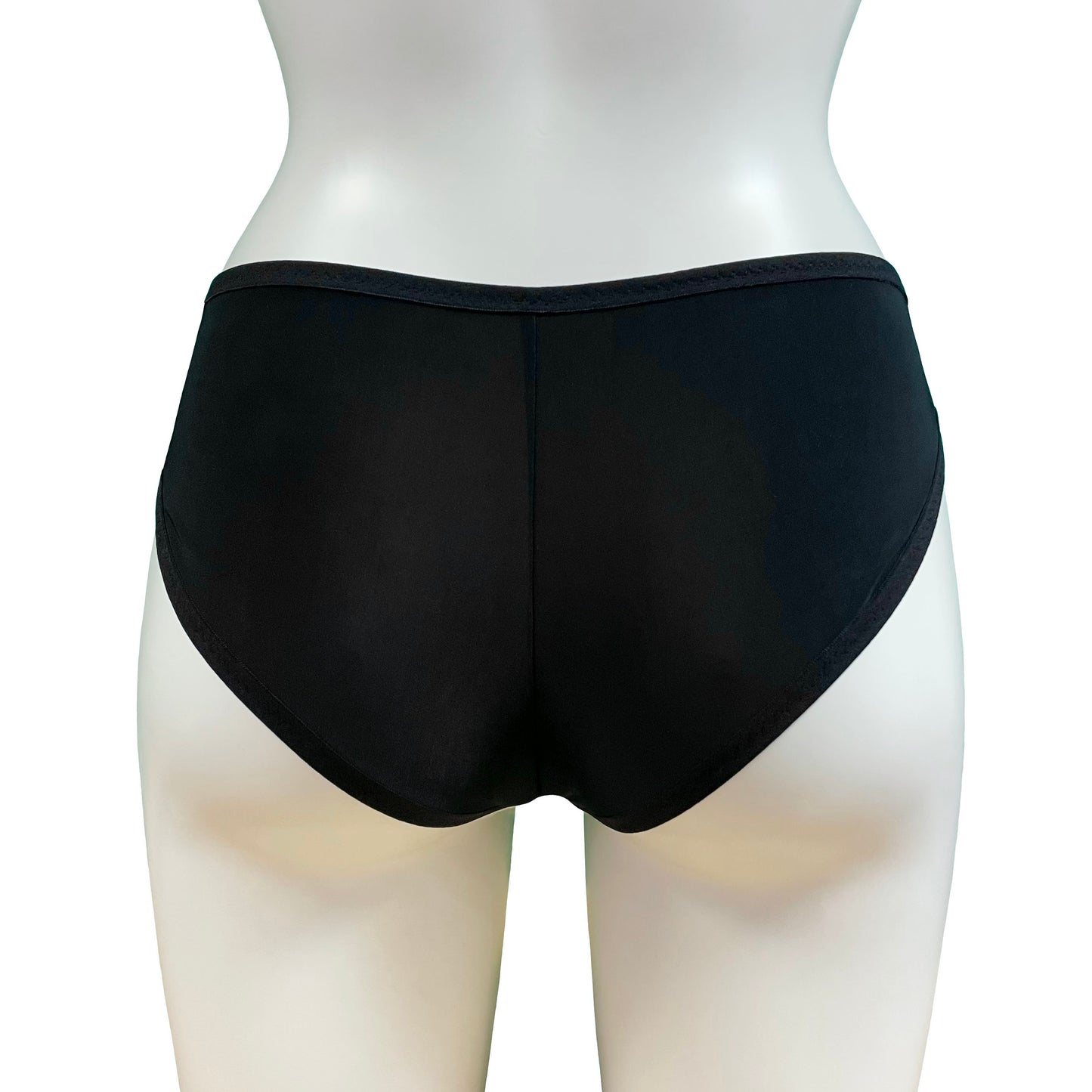 Soft Touch High Leg Knicker - Black