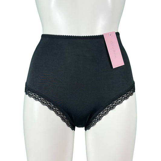 High Waist ‘Soft Touch’ Knicker - Black