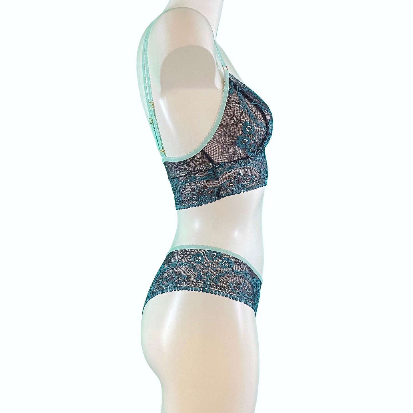 Jacquard Lace Bralette - Dragon Eye