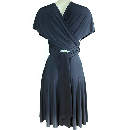 Soft Touch Infinity Dress - Graphite