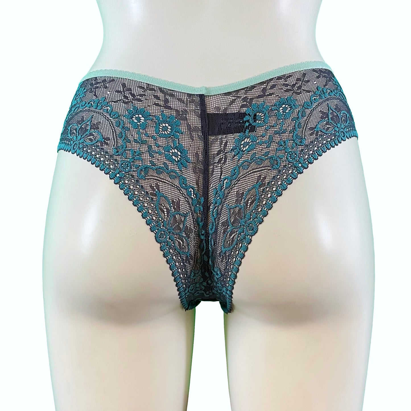 Jacquard Lace Brazilian Fit Knicker - Dragon Eye