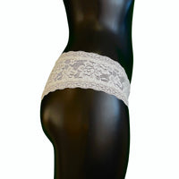 Signature Lace Brazilian Fit Knicker - Ivory