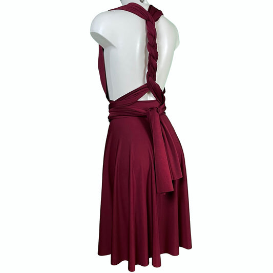 Soft Touch Infinity Dress - Claret