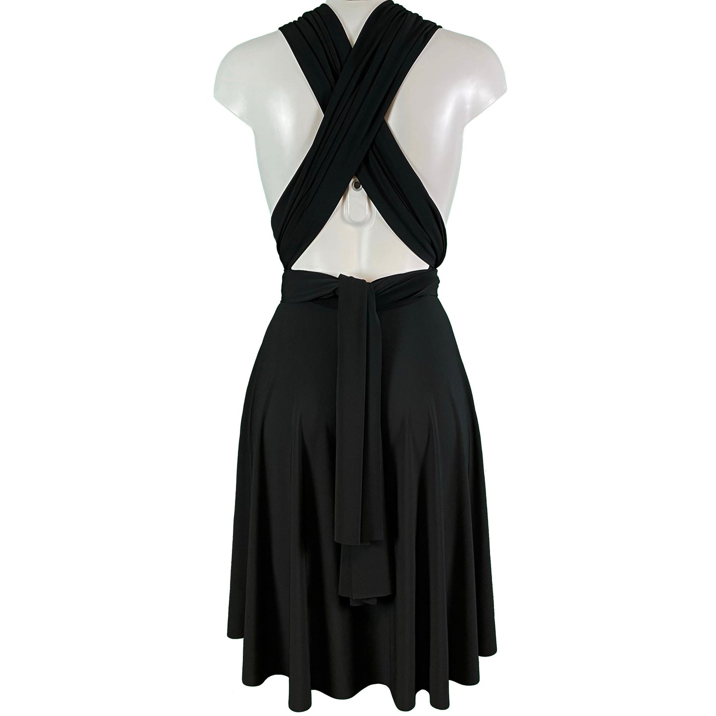 Soft Touch Infinity Dress - Raven Black