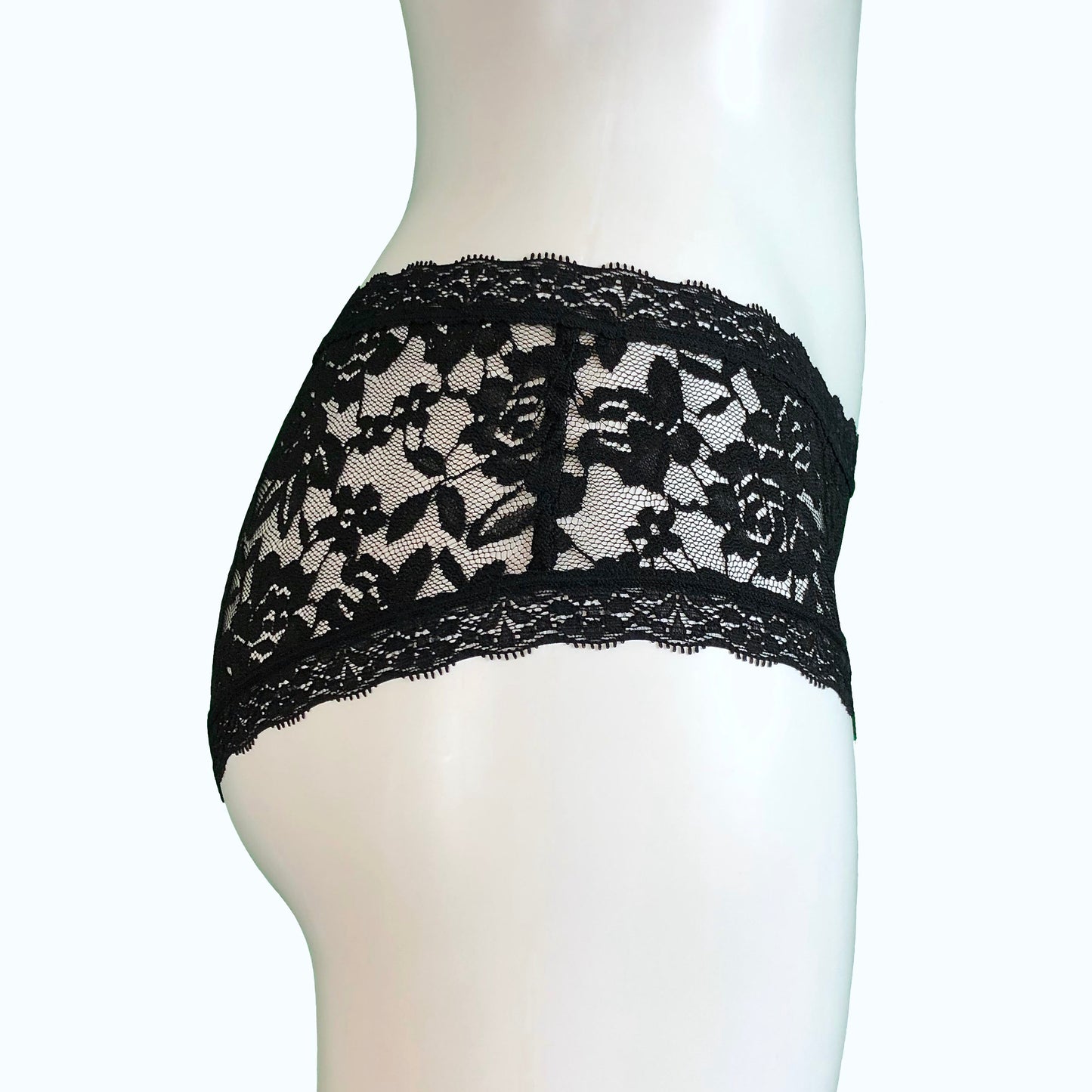 Signature Lace Classic Fit Knicker - Black