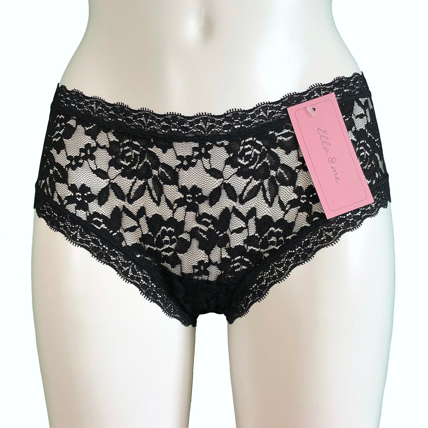 Signature Lace Classic Fit Knicker - Black