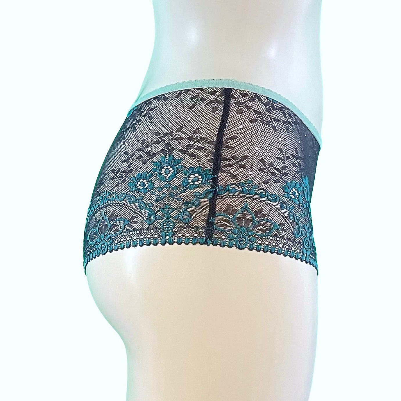 Jacquard Lace Classic Fit Knicker - Dragon Eye