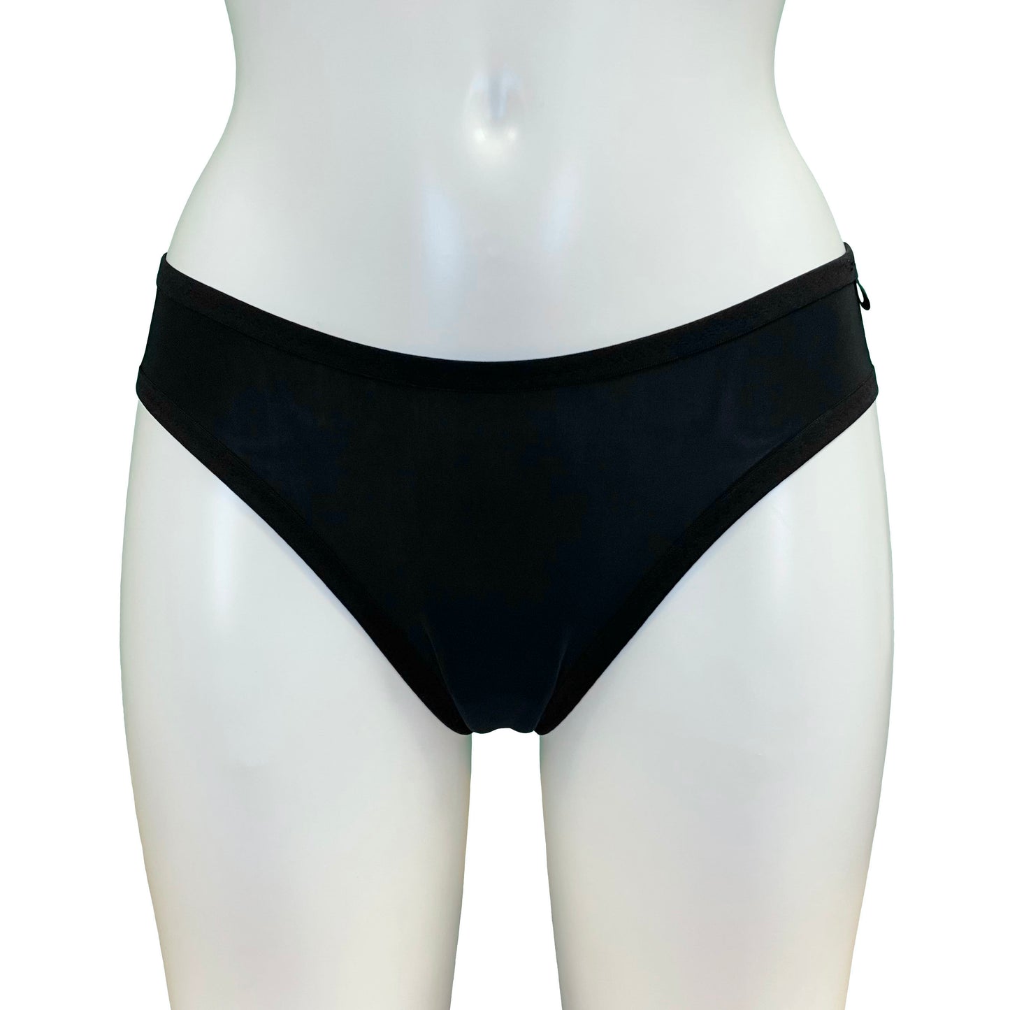 Soft Touch High Leg Knicker - Black