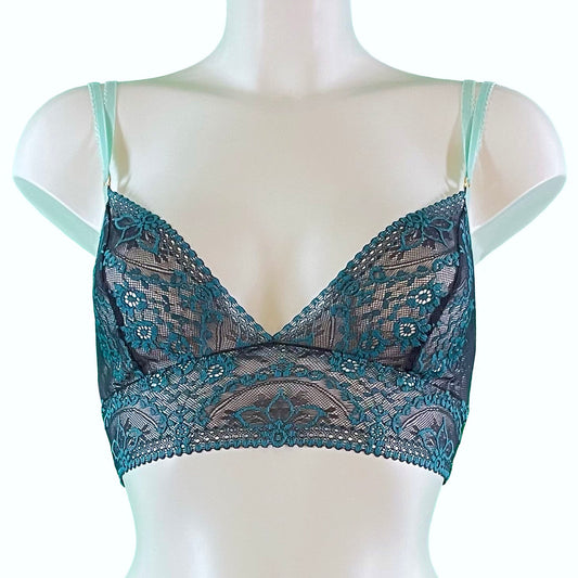 Jacquard Lace Bralette - Dragon Eye