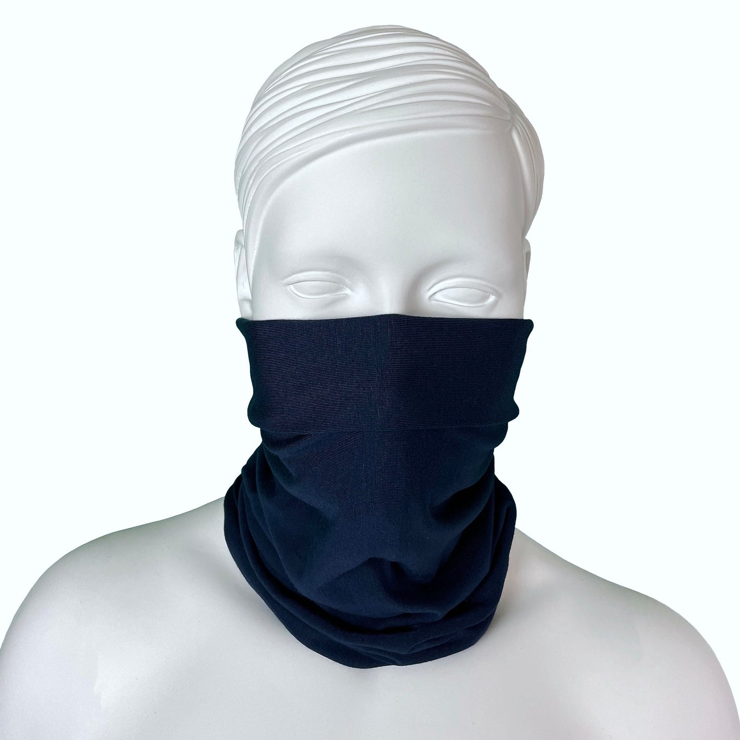 Soft & Cosy Bamboo Jersey Snood - Navy