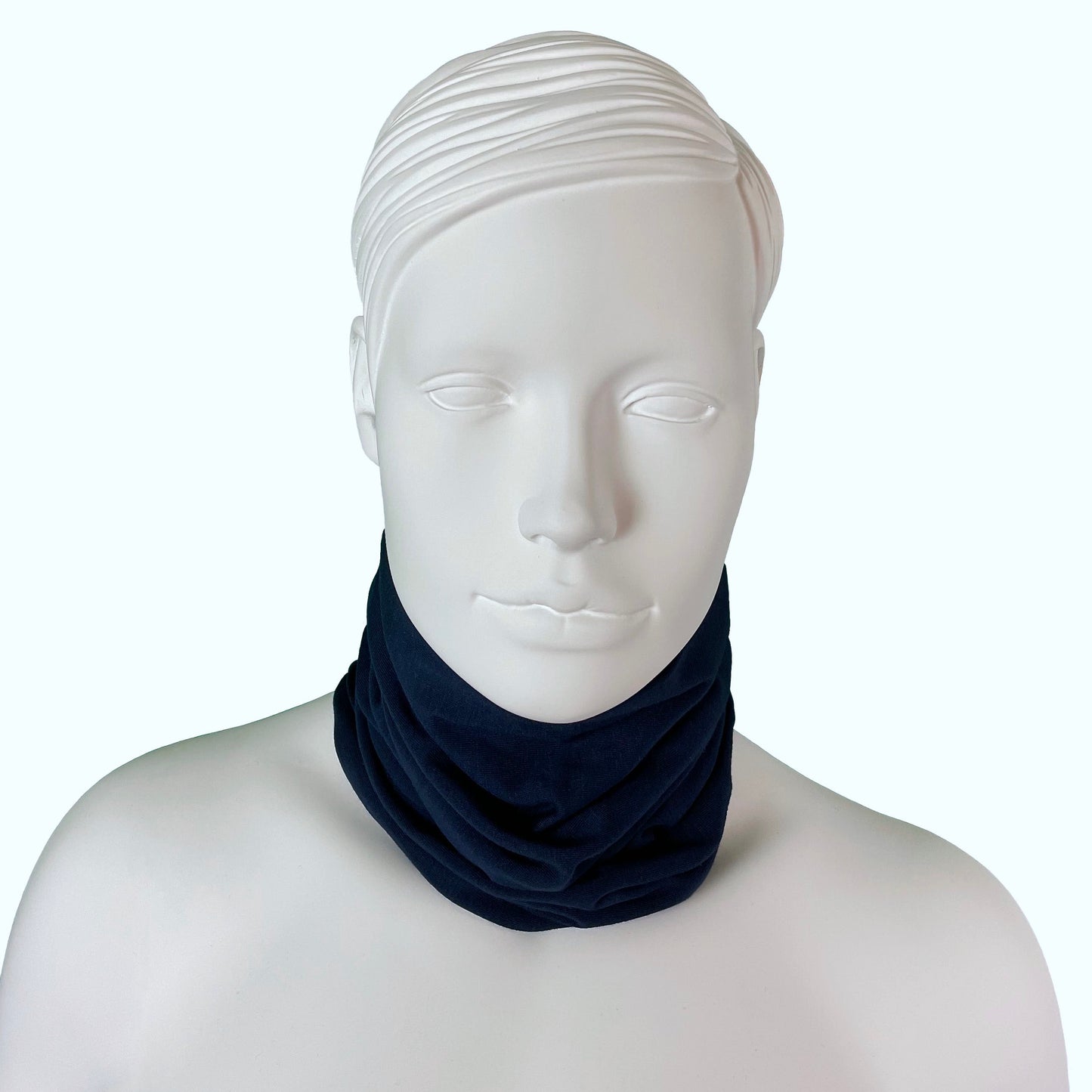 Soft & Cosy Bamboo Jersey Snood - Navy